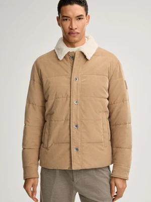 Sztruksowa kurtka pikowana Aulton w kolorze piaskowym Joop