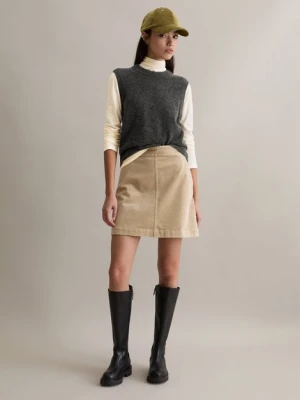 Sztruksowa spódnica mini regular Marc O'Polo