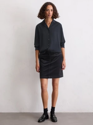 Sztruksowa spódnica mini w kształcie litery A Marc O'Polo