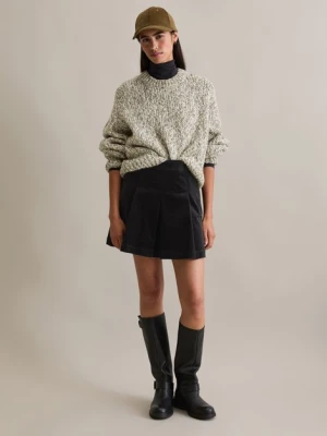 Sztruksowa spódnica mini w kształcie litery A Marc O'Polo