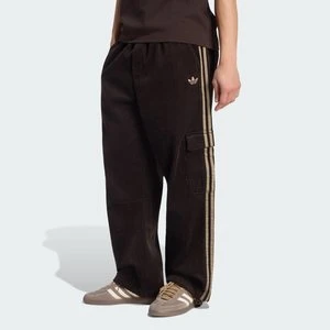 Sztruksowe spodnie Adicolor typu cargo Adidas