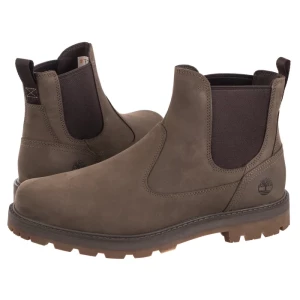 Sztyblety Britton Road Mid Chelsea Boot Medium Brown Nubuck 0A6A4W EM5 (TI141-a) Timberland