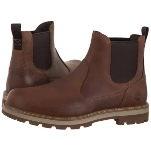 Sztyblety Britton Road Mid Chelsea Boot Rust Full Grain 0A6A4W EM6 (TI141-b) Timberland