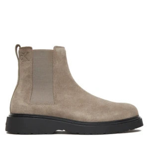 Sztyblety Calvin Klein Combat Ess Chelsea Boot Su YM0YM01372 Beżowy
