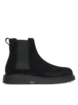 Sztyblety Calvin Klein Combat Ess Chelsea Boot Su YM0YM01372 Czarny
