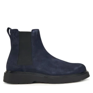 Sztyblety Calvin Klein Combat Ess Chelsea Boot Su YM0YM01372 Granatowy