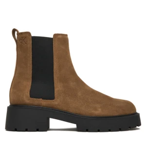 Sztyblety Calvin Klein Jeans Chunky YW0YW02071 Beżowy