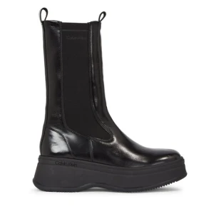 Sztyblety Calvin Klein Pitched Chelsea Boot HW0HW01686 Czarny