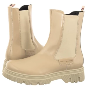 Sztyblety Chelsea Boot T4A5-33035-1453 500 Beige (TH841-a) Tommy Hilfiger