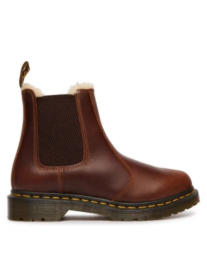 Sztyblety Dr. Martens 2976 Leonore Faux Fur Lined DM23898243 Brązowy