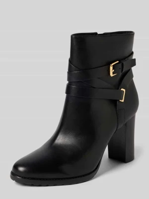 Sztyblety na obcasie model ‘BOOTIE’ Lauren Ralph Lauren