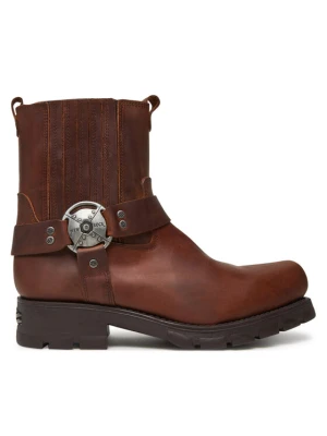 Sztyblety NEW ROCK M-7605-S20 Brązowy
