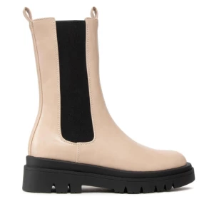Sztyblety Pieces Pctia Chelsea Boot 17124312 Beżowy
