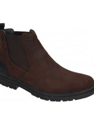 SZTYBLETY RIEKER - 660045-02 BROWN