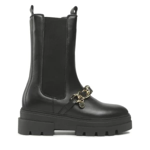 Sztyblety Tommy Hilfiger Monochromatic Chelsea Boot Chain FW0FW07046 Black BDS