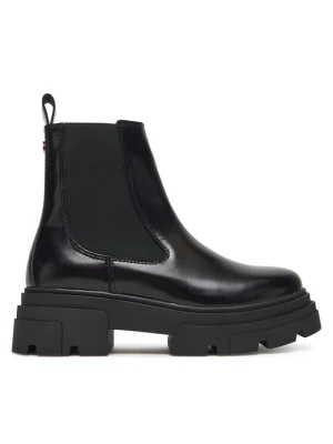 Sztyblety Tommy Hilfiger Shiny FW0FW09042 Czarny