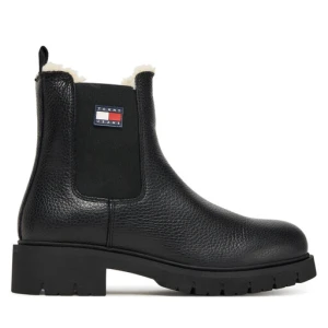Sztyblety Tommy Jeans Tjw Chelsea Boot Wl EN0EN02826 Czarny