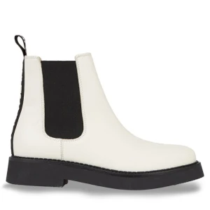 Sztyblety Tommy Jeans Tjw Chelsea Flat EN0EN02311 Biały