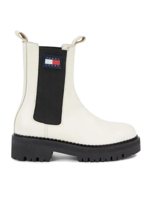 Sztyblety Tommy Jeans Tjw Urban Chelsea EN0EN02298 Biały