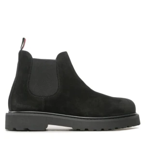 Sztyblety Tommy Jeans Tommy Jeans Suede Boot EM0EM01205 Czarny