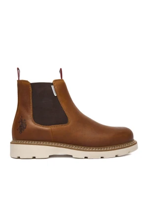 Sztyblety U.S. Polo Assn. EO-PATRIZ002M / ELE1 Brązowy