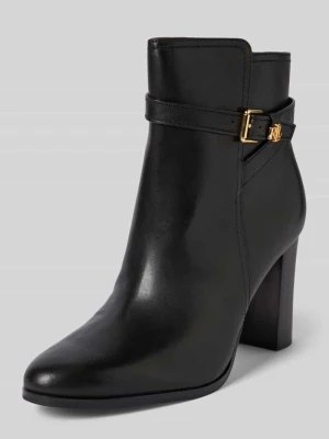 Sztyblety z aplikacją z logo Lauren Ralph Lauren