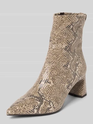 Sztyblety z obcasem w kształcie banana tamaris