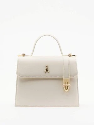 Sztywna torebka skórzana Modern Utility PATRIZIA PEPE