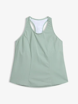Szybkoschnący top tankini BonPrix szary