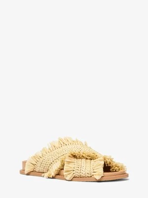 Szydełkowe sandały Peyton z frędzlami MICHAEL Michael Kors