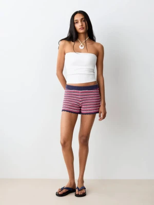 Szydełkowe spodenki różowy - Dziewczyna - - MANGO TEEN