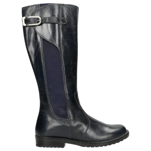 Czarne lakierowane kozaki dla dziewczynki Bartek t blanche sof blu ii t blanche sof blu ii