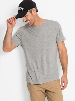 T-shirt (3 szt.) BonPrix szary
