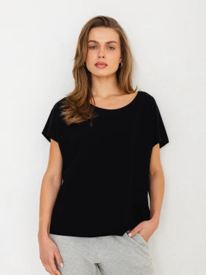 T-SHIRT ALICE CZARNY One size - Flawless