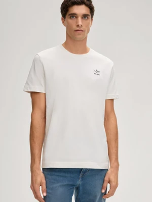 T-shirt Aukai w kolorze złamanej bieli Joop