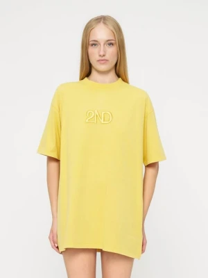 T-shirt basic 2nd Day piaskowy