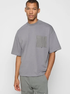 T-shirt basic 2Y Premium ciemnoszary
