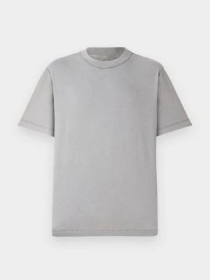 T-shirt basic Abercrombie & Fitch ciemnoszary