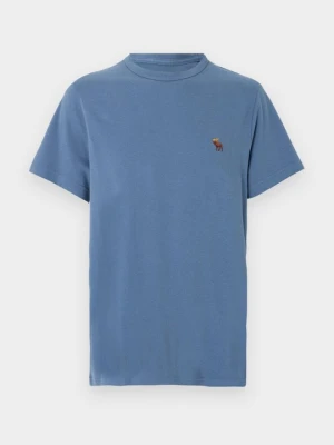 T-shirt basic Abercrombie & Fitch niebieski