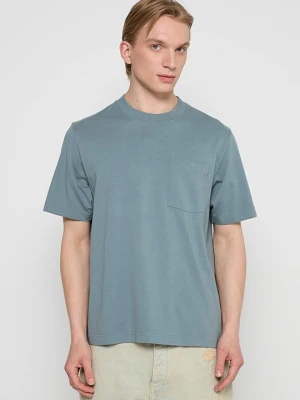 T-shirt basic Abercrombie & Fitch petrol