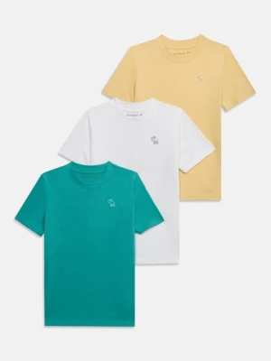T-shirt basic Abercrombie & Fitch petrol