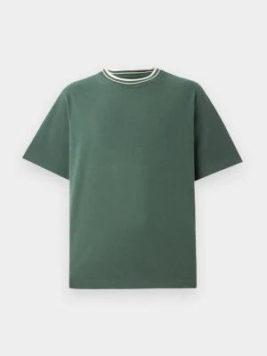 T-shirt basic Abercrombie & Fitch zielony