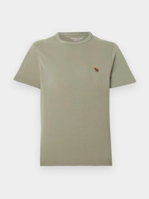 T-shirt basic Abercrombie & Fitch zielony