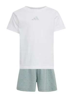 T-shirt basic Adidas biały