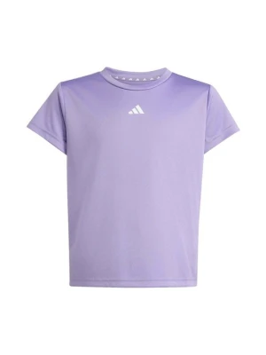 T-shirt basic Adidas liliowy