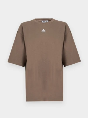 T-shirt basic adidas Originals brązowy