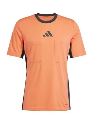 T-shirt basic Adidas pomarańczowy