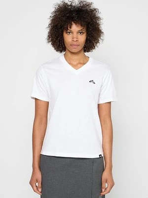T-shirt basic Adidas biały