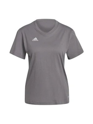 T-shirt basic Adidas szary