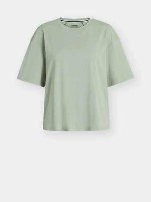 T-shirt basic Aigle jasnoszary